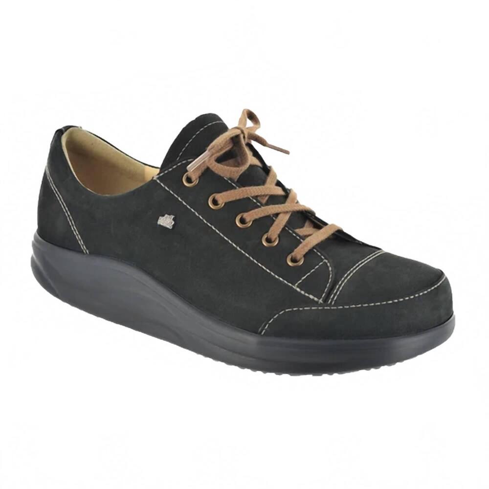 NEW FINN COMFORT women's ikebukuro sneaker in black rodeobuk